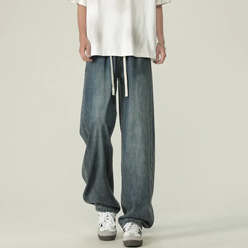 JUNGLE PANDA Jeans Unisex Dark Blue-14