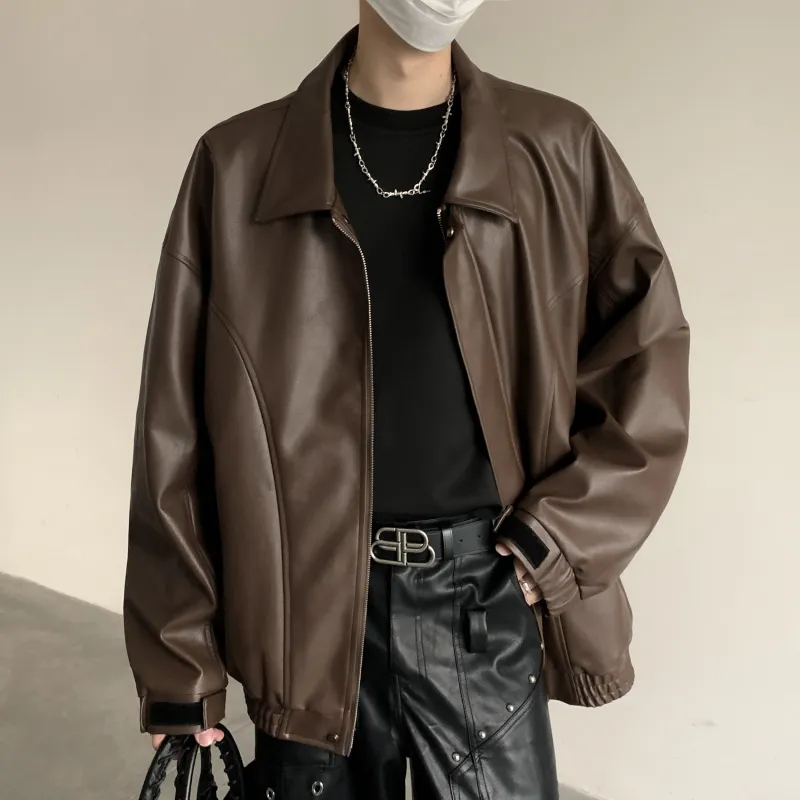 JUNGLE PANDA Leather Jacket Unisex-9