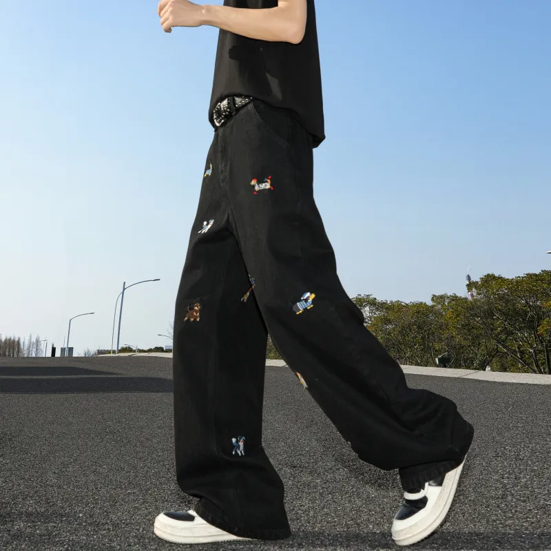JUNGLE PANDA Jeans Unisex-17