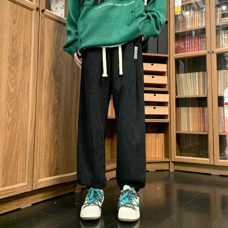 JUNGLE PANDA Knitted Sports Pants Unisex-19