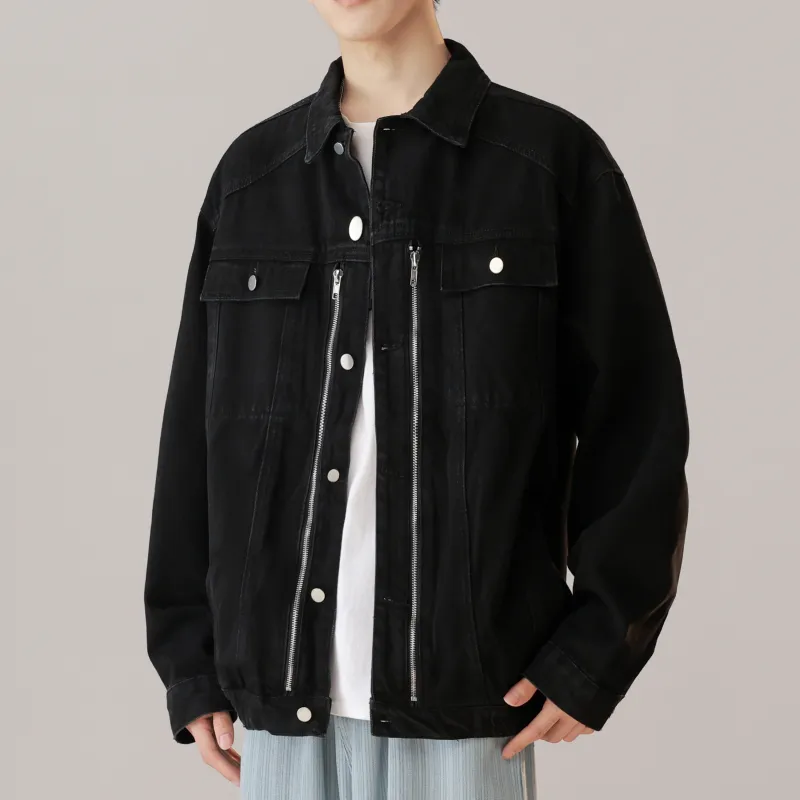 JUNGLE PANDA Denim Jacket Unisex-3
