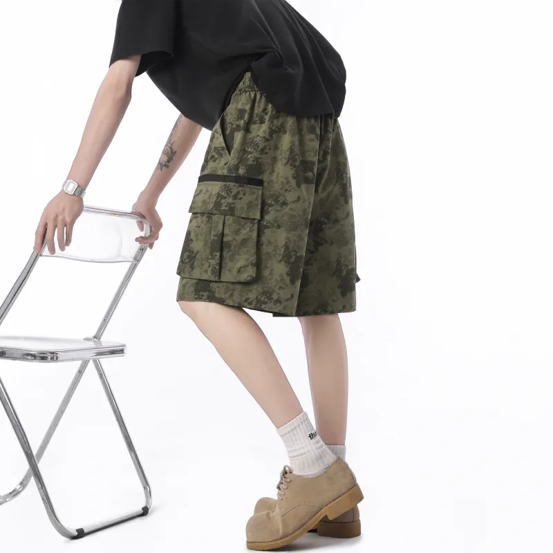 JUNGLE PANDA Cargo Shorts Unisex-18