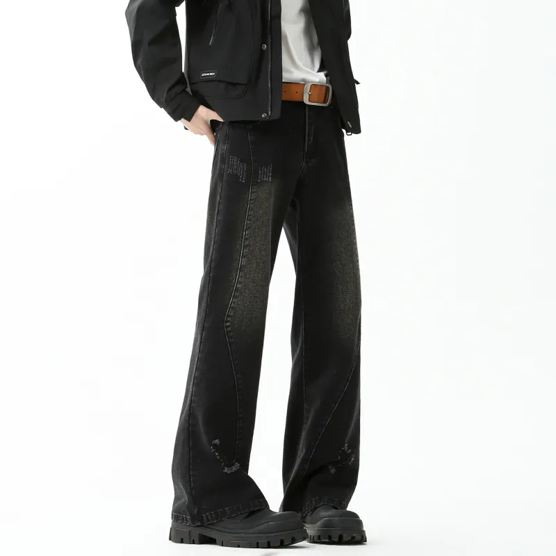 JUNGLE PANDA Jeans Unisex Rusty Red-10