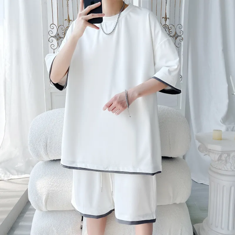 JUNGLE PANDA Casual Sportswear Unisex 2 Piece Set-4