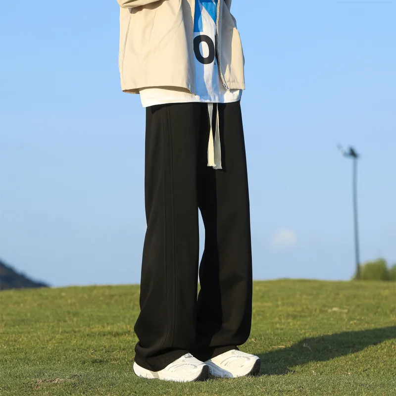 PAINT STAIN Knitted Sweatpants Unisex-124