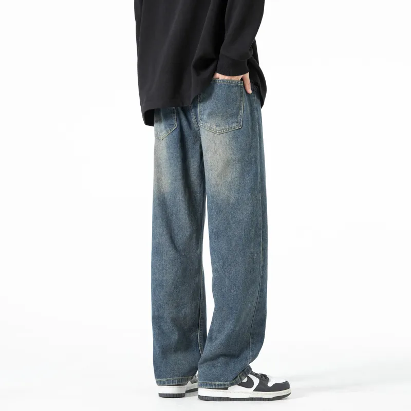 JUNGLE PANDA Jeans Unisex Smoke Gray-10