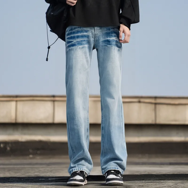 JUNGLE PANDA Jeans Unisex Blue-7