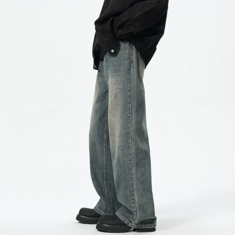 JUNGLE PANDA Jeans Unisex Vintage Blue-3