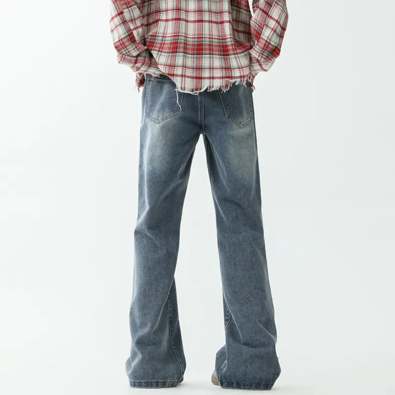 JUNGLE PANDA Jeans Unisex Rusty Red-3