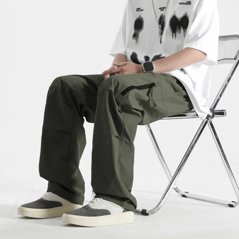 JUNGLE PANDA Casual Pants Unisex-3