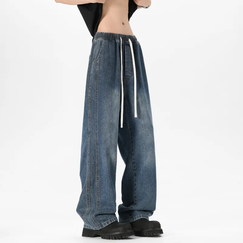 JUNGLE PANDA Jeans Unisex Turquoise Iron Green-17