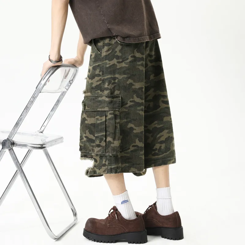 JUNGLE PANDA Cargo Shorts Unisex-5
