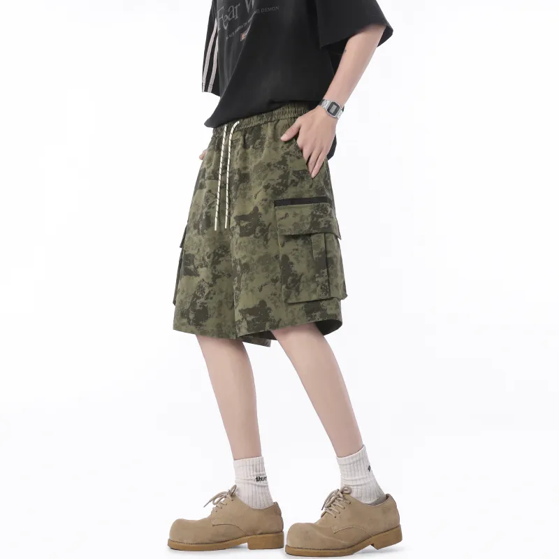 JUNGLE PANDA Cargo Shorts Unisex-17