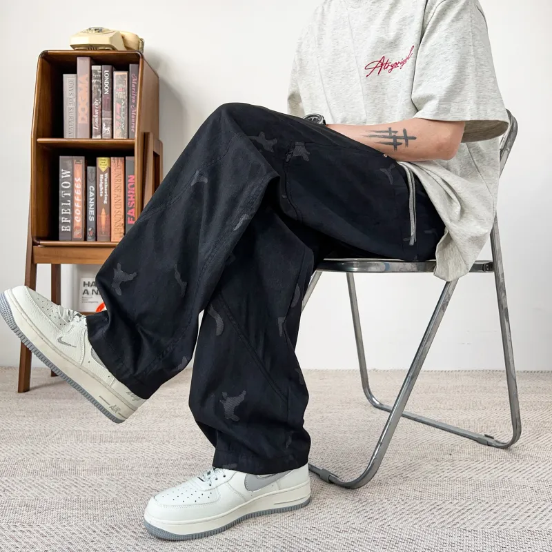 JUNGLE PANDA Cargo Pants Unisex-17