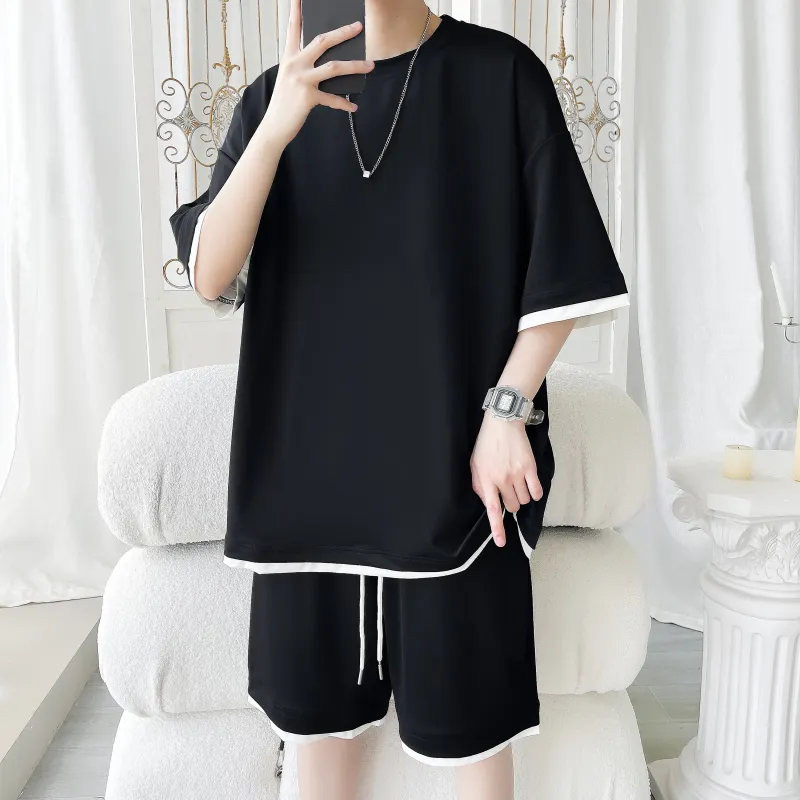 JUNGLE PANDA Casual Sportswear Unisex 2 Piece Set-10
