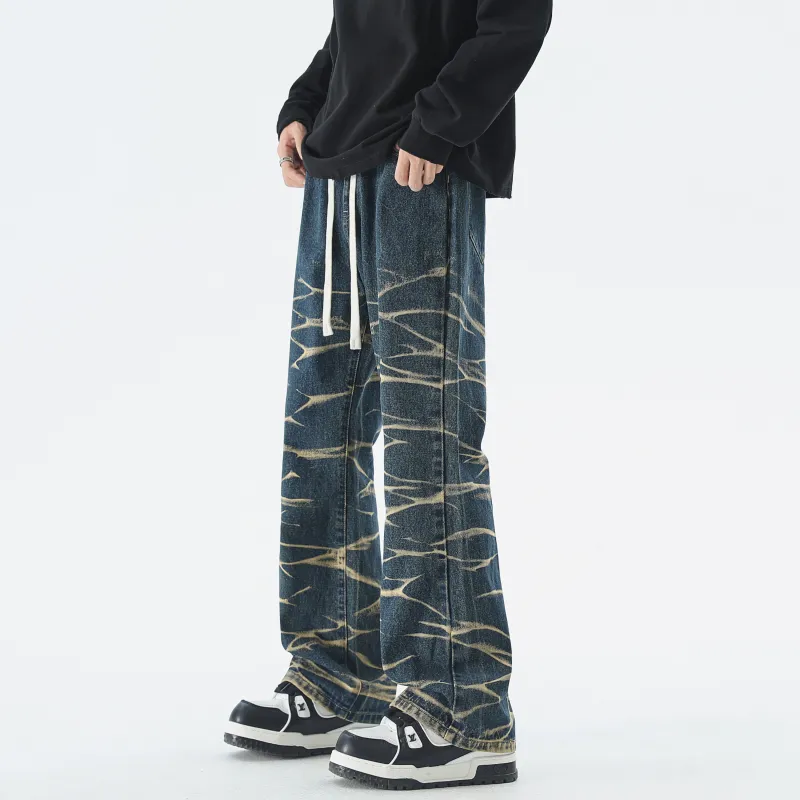 JUNGLE PANDA Jeans Unisex Rusty Red-7