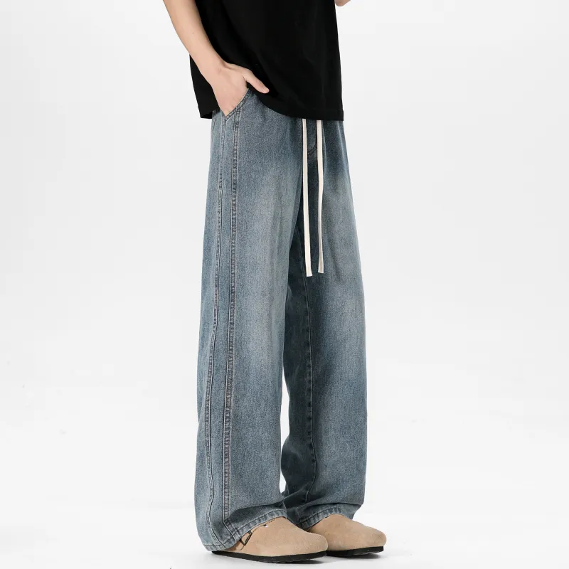 JUNGLE PANDA Jeans Unisex Turquoise Iron Green-23