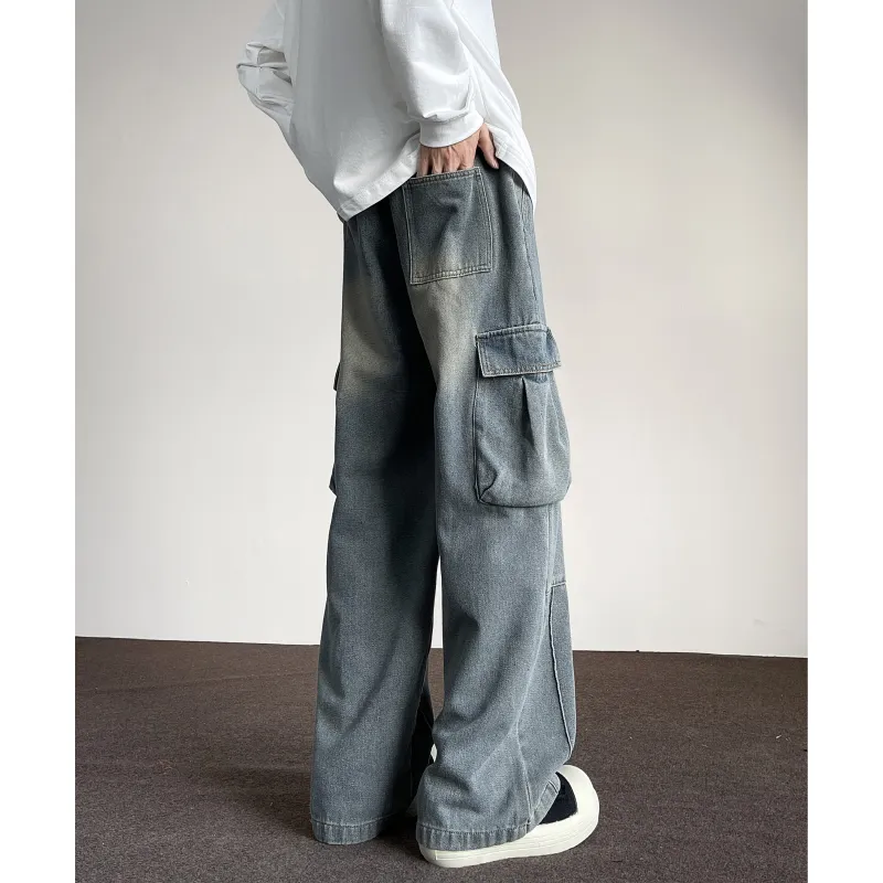 JUNGLE PANDA Jeans Unisex Yellow-11