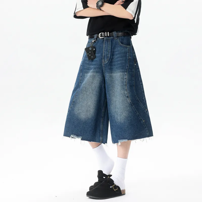 JUNGLE PANDA Denim Shorts Unisex-8