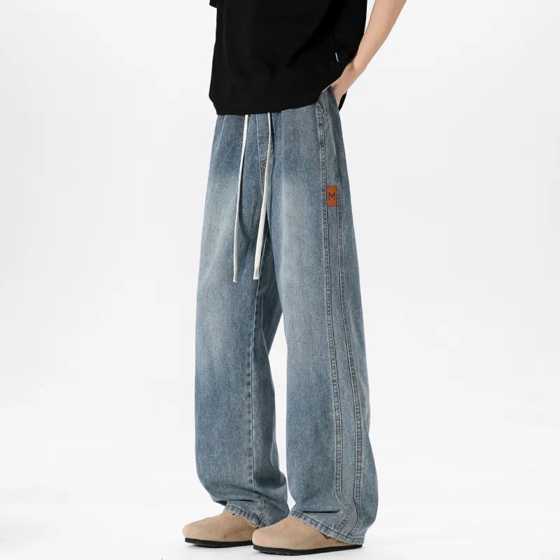 JUNGLE PANDA Jeans Unisex Turquoise Iron Green-19