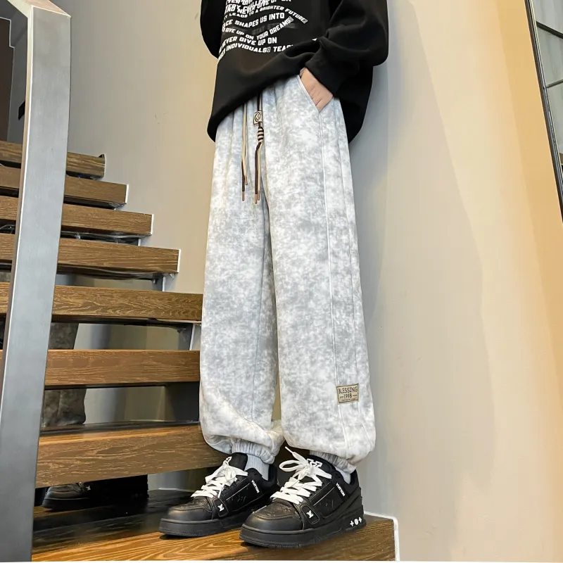 JUNGLE PANDA Knitted Sports Pants Unisex-8
