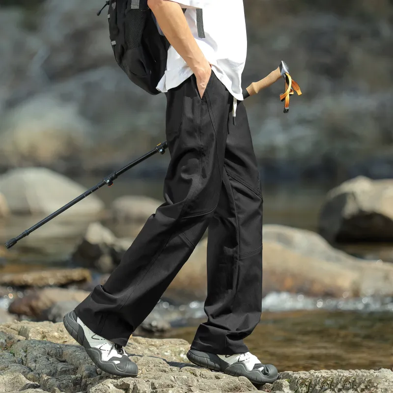 JUNGLE PANDA Knitted Sweatpants Unisex-3