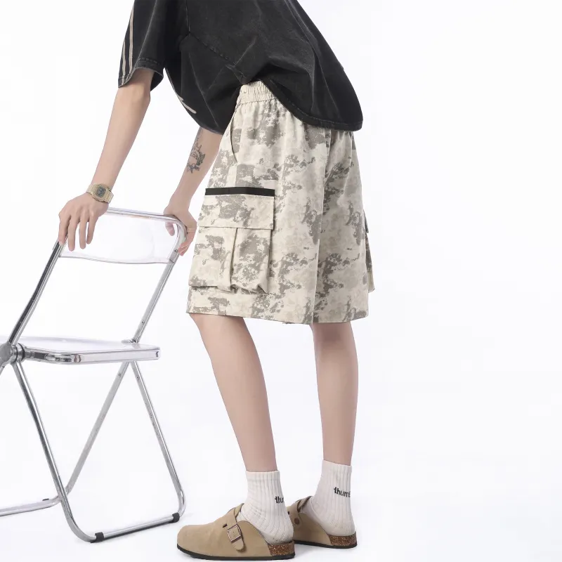 JUNGLE PANDA Cargo Shorts Unisex-3
