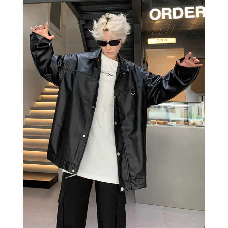 JUNGLE PANDA Leather Jacket Unisex-19