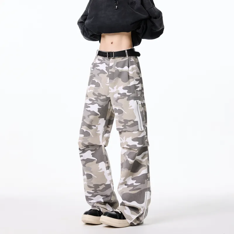 JUNGLE PANDA Cargo Pants Unisex-4