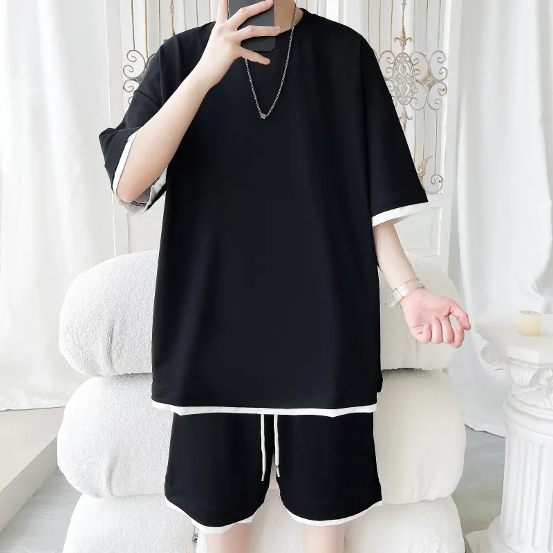 JUNGLE PANDA Casual Sportswear Unisex 2 Piece Set-13