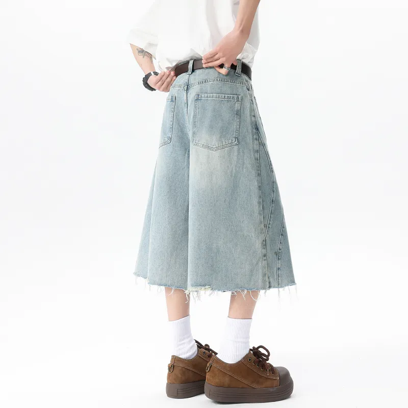 JUNGLE PANDA Denim Shorts Unisex-6