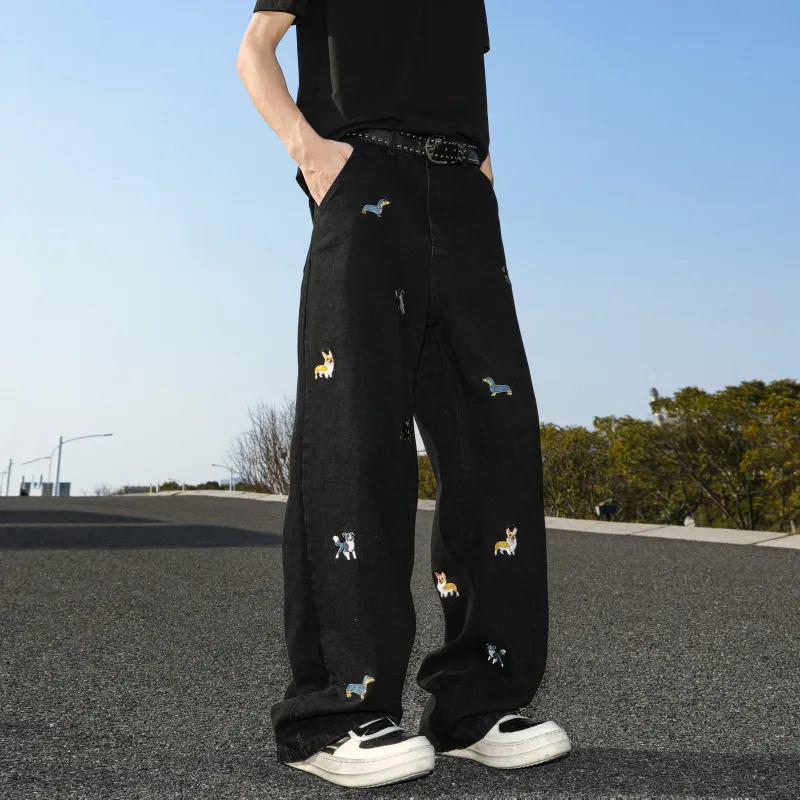 JUNGLE PANDA Jeans Unisex-16