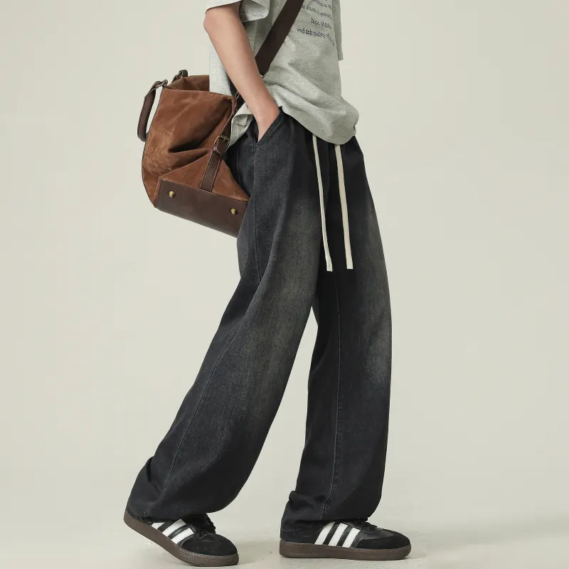 JUNGLE PANDA Jeans Unisex Dark Blue-11
