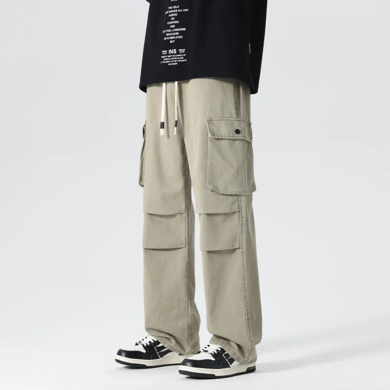 JUNGLE PANDA Cargo Pants Unisex-3
