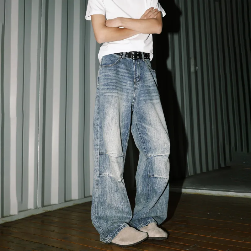 JUNGLE PANDA Jeans Unisex Dark Blue-3