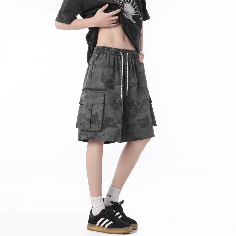 JUNGLE PANDA Cargo Shorts Unisex-8