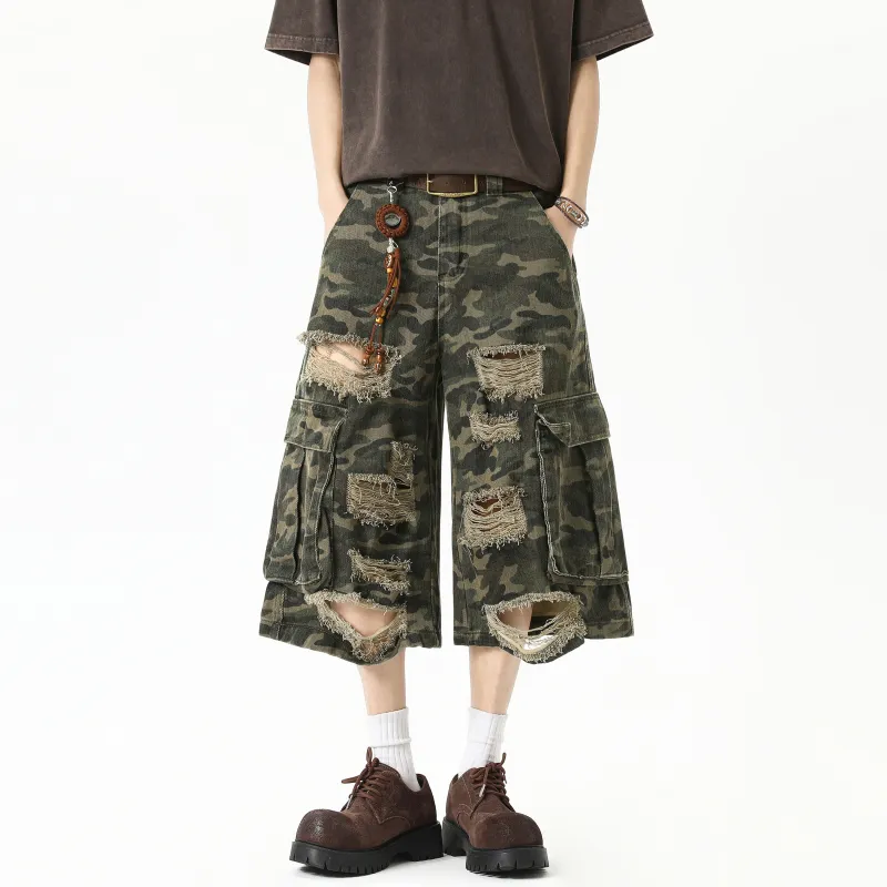 JUNGLE PANDA Cargo Shorts Unisex-1