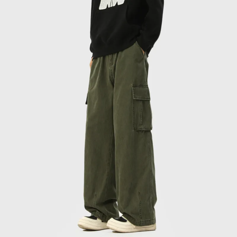 JUNGLE PANDA Knitted Sports Pants Unisex Grass Green-19