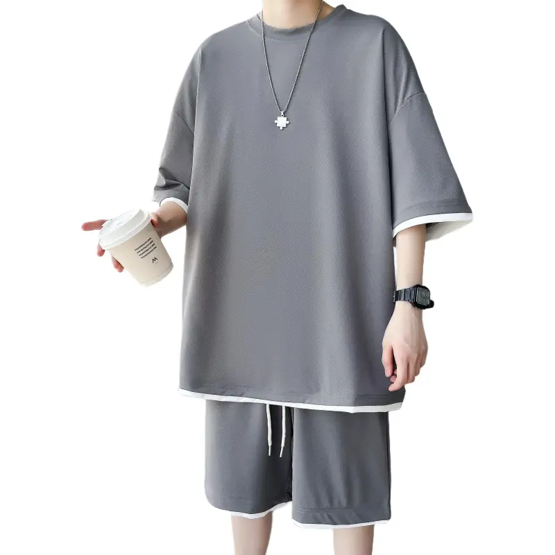 JUNGLE PANDA Casual Sportswear Unisex 2 Piece Set-20