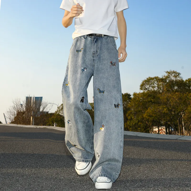 JUNGLE PANDA Jeans Unisex-1