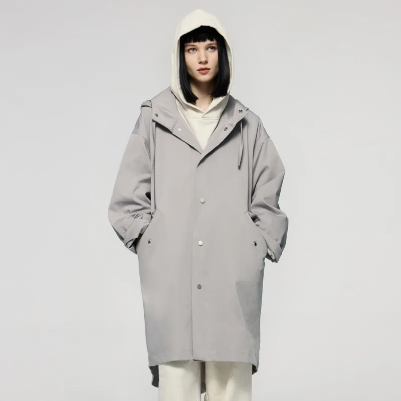 JUNGLE PANDA Trench Coat Unisex-12