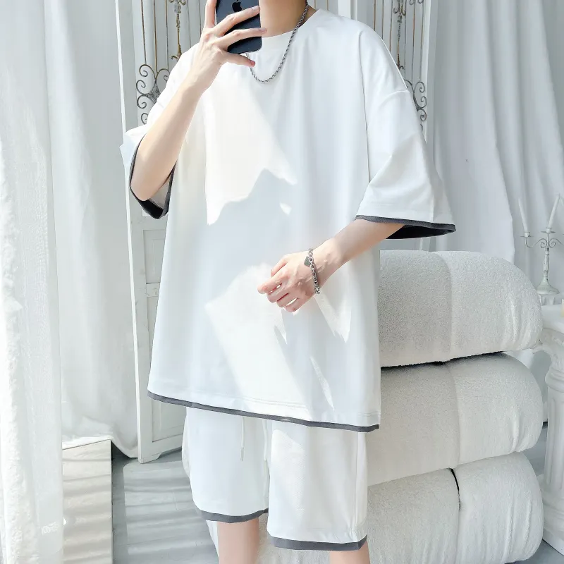 JUNGLE PANDA Casual Sportswear Unisex 2 Piece Set-3