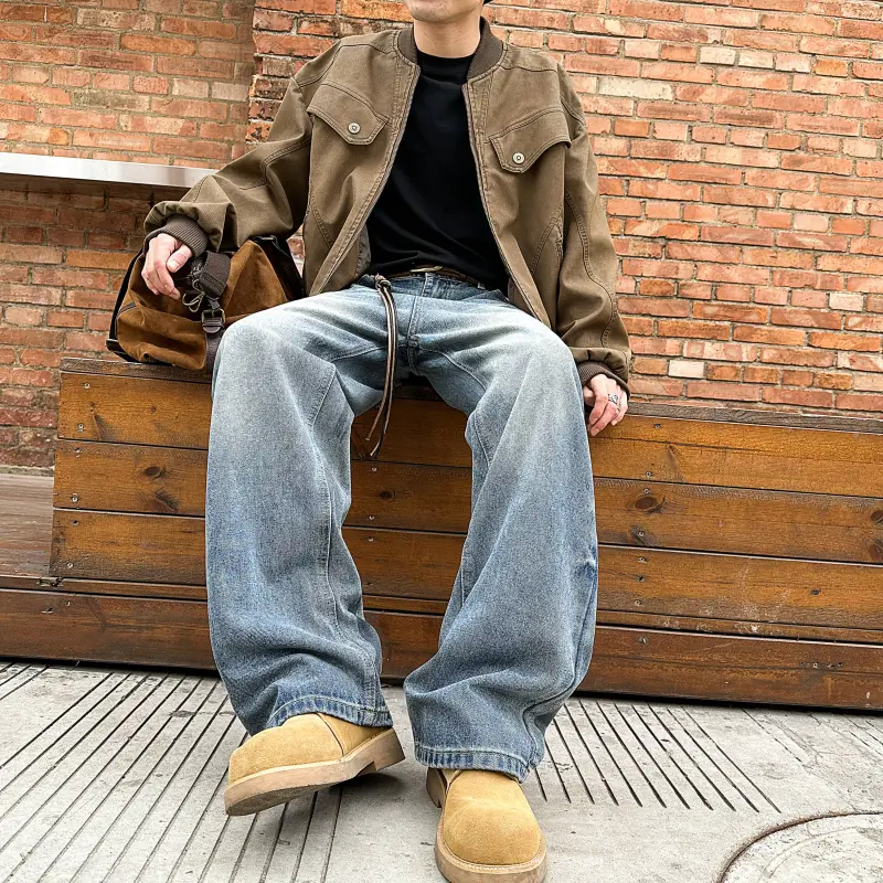 JUNGLE PANDA Jeans Unisex-5