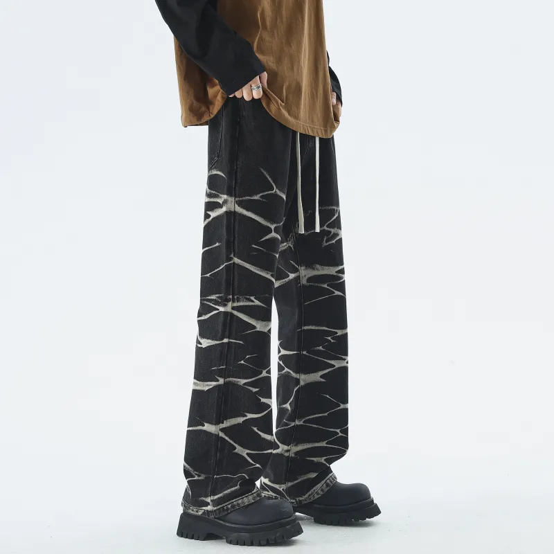 JUNGLE PANDA Jeans Unisex Rusty Red-4