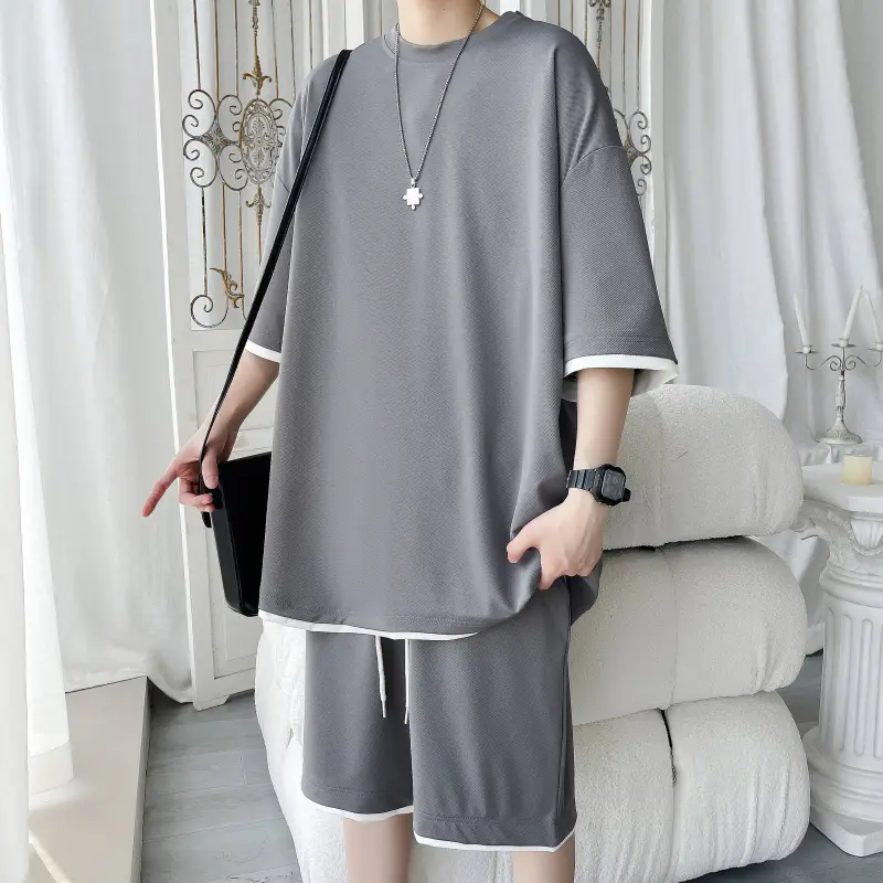JUNGLE PANDA Casual Sportswear Unisex 2 Piece Set-19