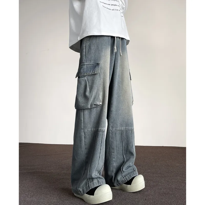 JUNGLE PANDA Jeans Unisex Yellow-10