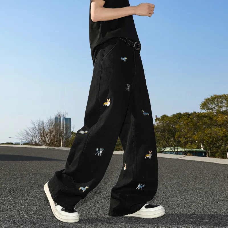 JUNGLE PANDA Jeans Unisex-15