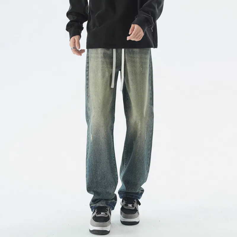 JUNGLE PANDA Jeans Unisex Rusty Red-7