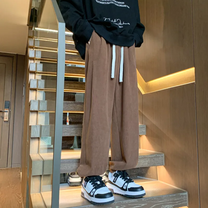JUNGLE PANDA Knitted Sports Pants Unisex-14