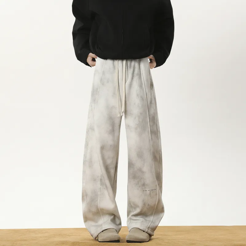 JUNGLE PANDA Knitted Sweatpants Unisex-3